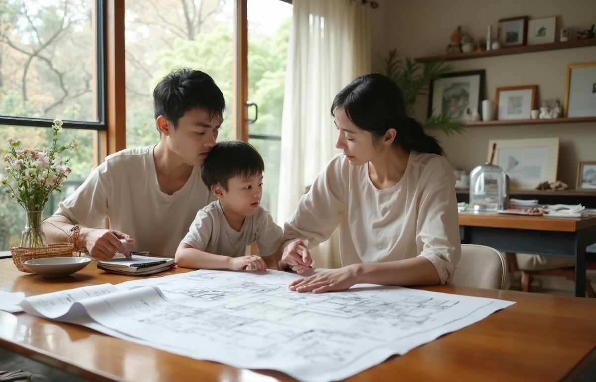 間取りを決める前に考えるべき家族構成とライフスタイル